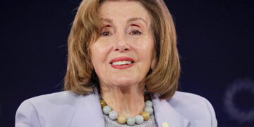 Nancy Pelosi, the first woman to serve as Speaker of the US House of Representatives.