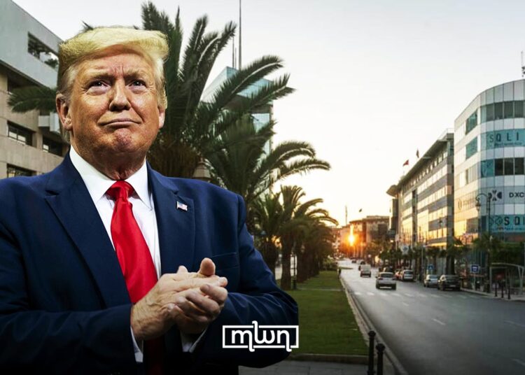 A rumor that Rabat plans to rename Annakhil Avenue after Donald Trump has circulated widely online and in local media.