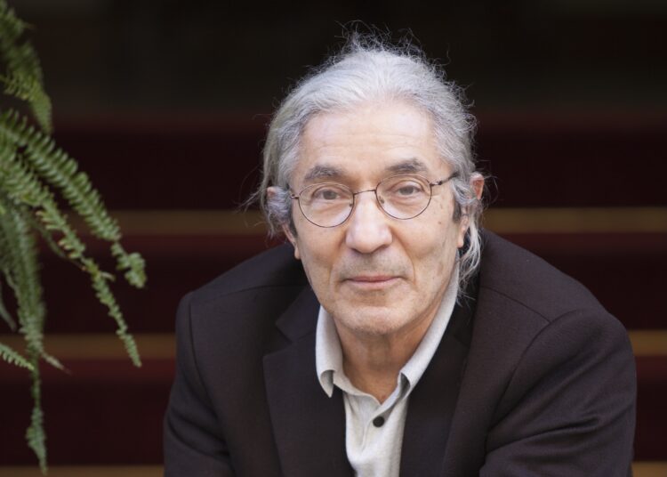The 81-year-old French-Algerian author Boualem Sansal.
