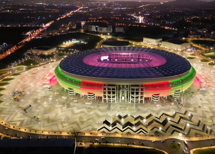 Tangier’s stadium following extensive modernization works that lasted nearly 28 months.