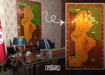 Successive Tunisian presidents have refused to remove or replace this artwork, and it still hangs in the Presidential Palace in Carthage.