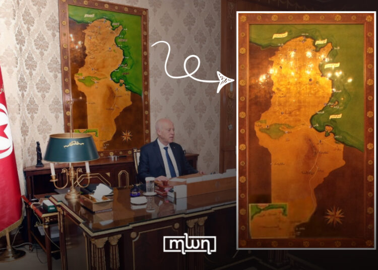 Successive Tunisian presidents have refused to remove or replace this artwork, and it still hangs in the Presidential Palace in Carthage.