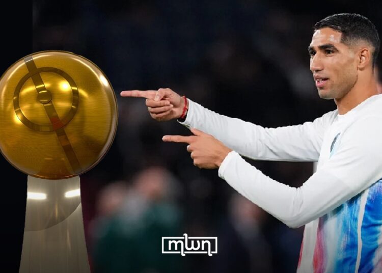 GLOBE SOCCER: Hakimi Nominated for Best Men’s Player Award