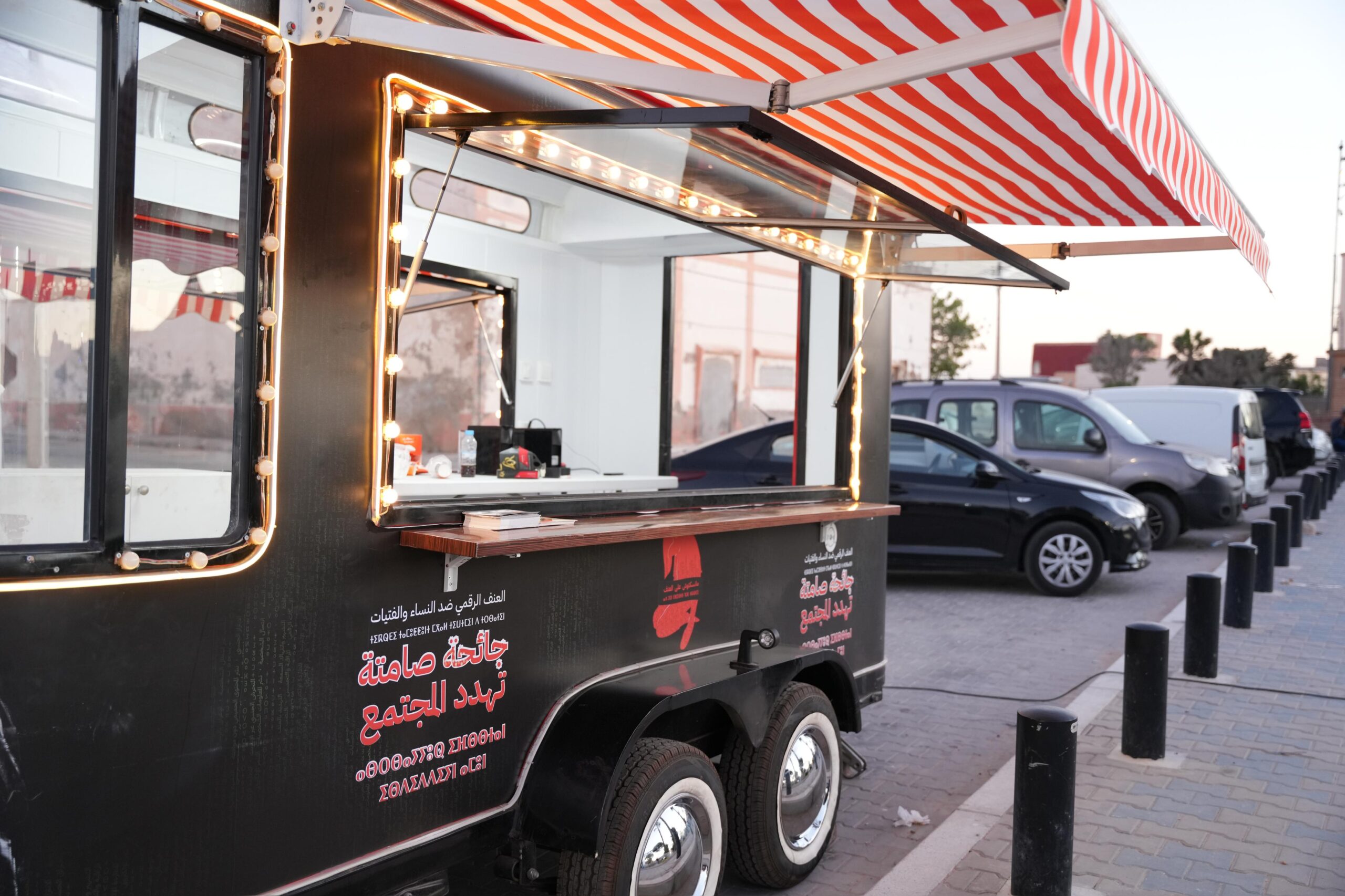 Caravan Travels Across Morocco to Fight Digital Violence Against Women, Girls