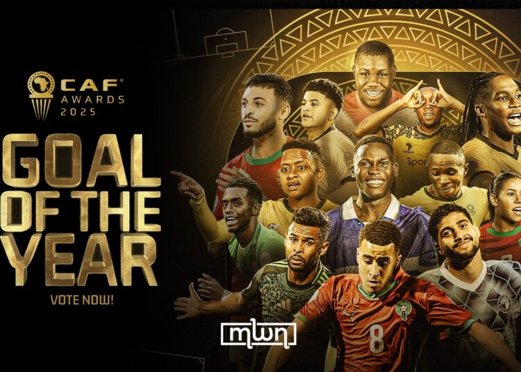 CAF has announced the nominees for the 2025 Goal of the Year award, with three Moroccan players making the final list. 