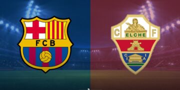 Barcelona face Elche tonight at Estadi Olímpic Lluís Companys. Barcelona are second in the table, eight points behind leaders Real Madrid