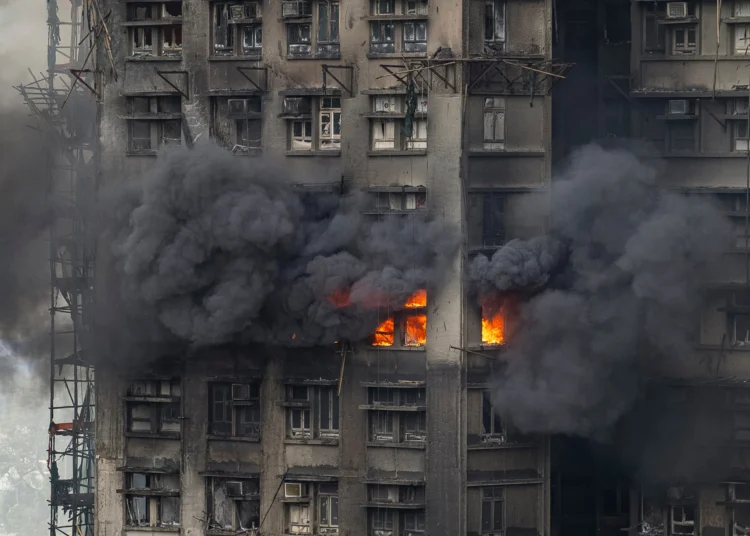 At Least 65 Dead After Fire Rips Through Hong Kong Housing Estate