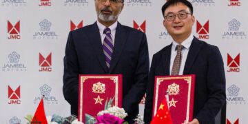 The signing of the agreement