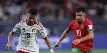 Morocco triumphs over the UAE with a 3-0 victory at the Arab Cup, showcasing strong defense and impressive teamwork.