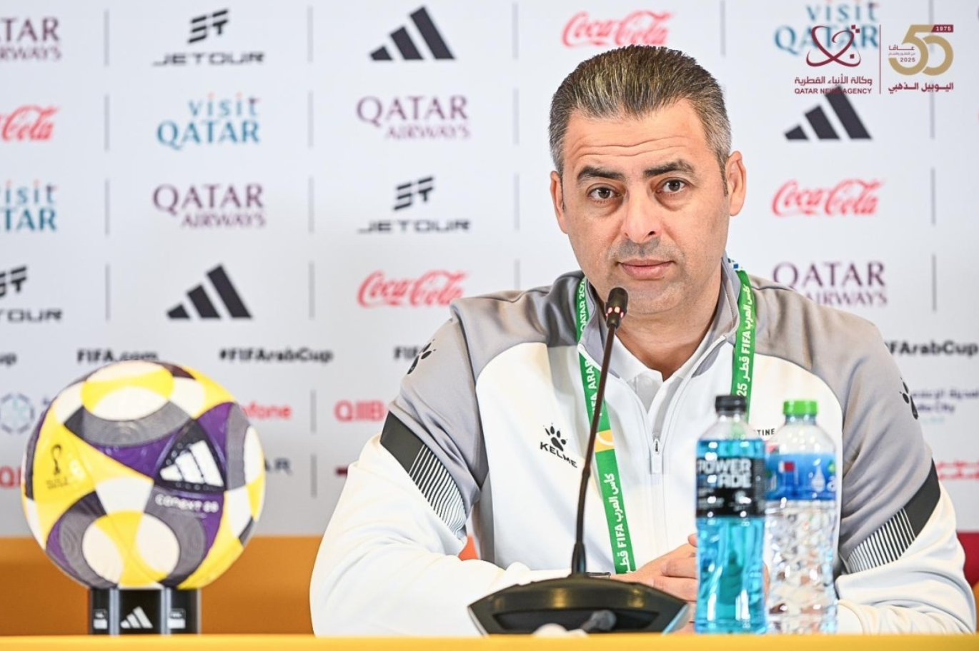 Palestine Coach: ‘Arab Cup is a Window to Express our Cause’