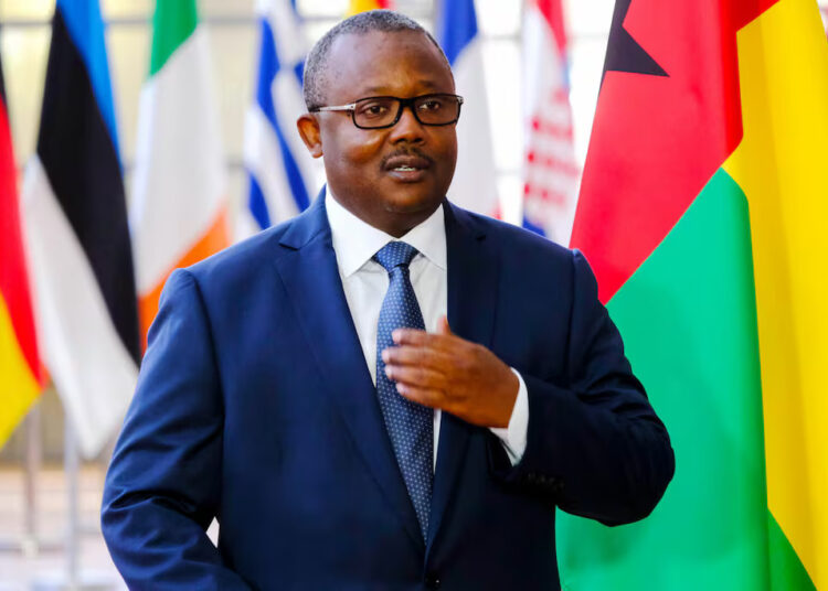 Guinea-Bissau’s former president, Umaro Sissoco Embaló.