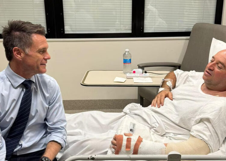 Ahmed al-Ahmed underwent his first surgery successfully and faces two additional operations while recovering at St George Hospital in Sydney.