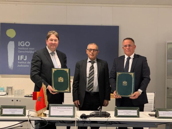 Morocco, Belgium Sign Agreement to Strengthen Judicial Training Cooperation