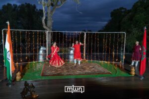 The evening program featured Indian music and dance performances from 6 p.m. to 7:30 p.m.