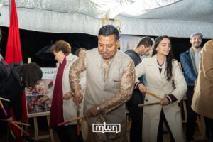 Indian Ambassador Sanjay Rana celebrates Deepavali’s recent UNESCO recognition during a cultural event held in Rabat.