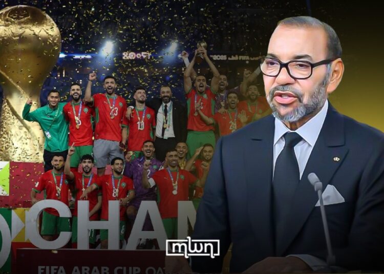 King Mohammed VI sent congratulations to Morocco’s national football team following their dramatic 3-2 victory over Jordan in the 2025 Arab Cup final at Qatar’s Lusail Stadium on Thursday.