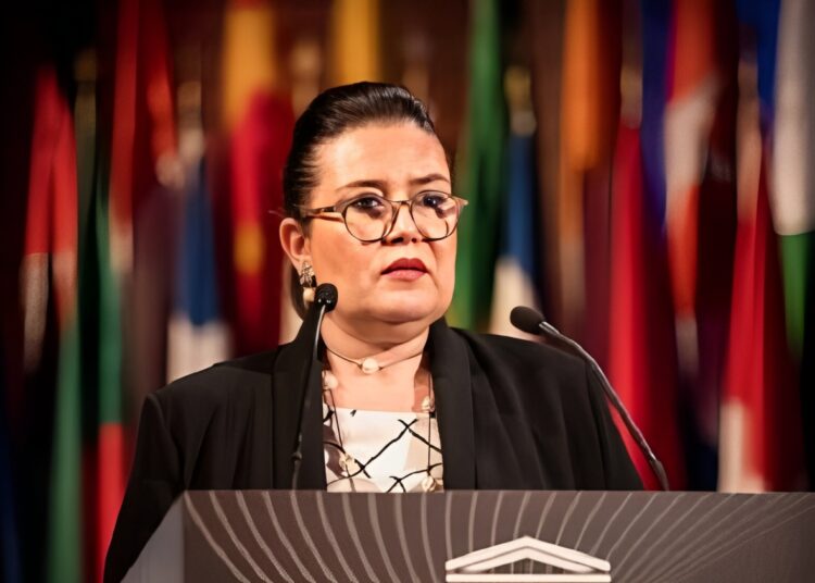 Morocco’s Ambassador to Germany Zohour Alaoui.