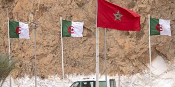 Morocco’s border with Algeria.
