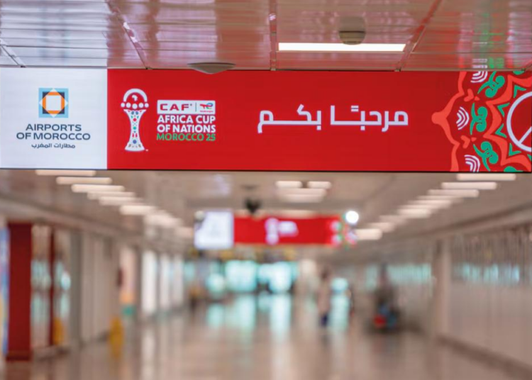 Morocco’s National Airports Office (ONDA) has installed fan zones across the country’s airports to allow travelers to watch AFCON 2025 matches live during transit and layovers.