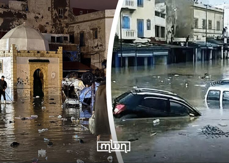 Rainfall Recorded in Safi’s City Center Exceeded 60 Millimeters in 3 Hours