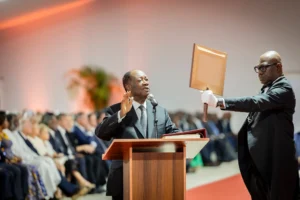 Ouattara, who will turn 84 on January 1, was sworn in for his fourth five-year term at the Presidential Palace in the Ivorian economic capital.