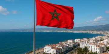 Tangier is reportedly preparing to install one of Morocco’s largest national flags on its waterfront promenade.