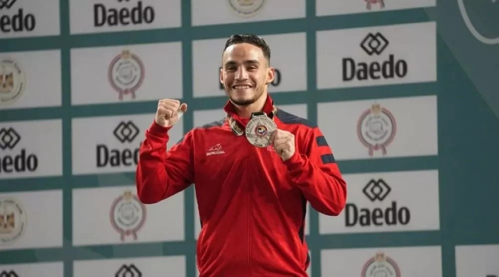 Saïd Oubaya Wins Silver for Morocco at the Karate World Championships