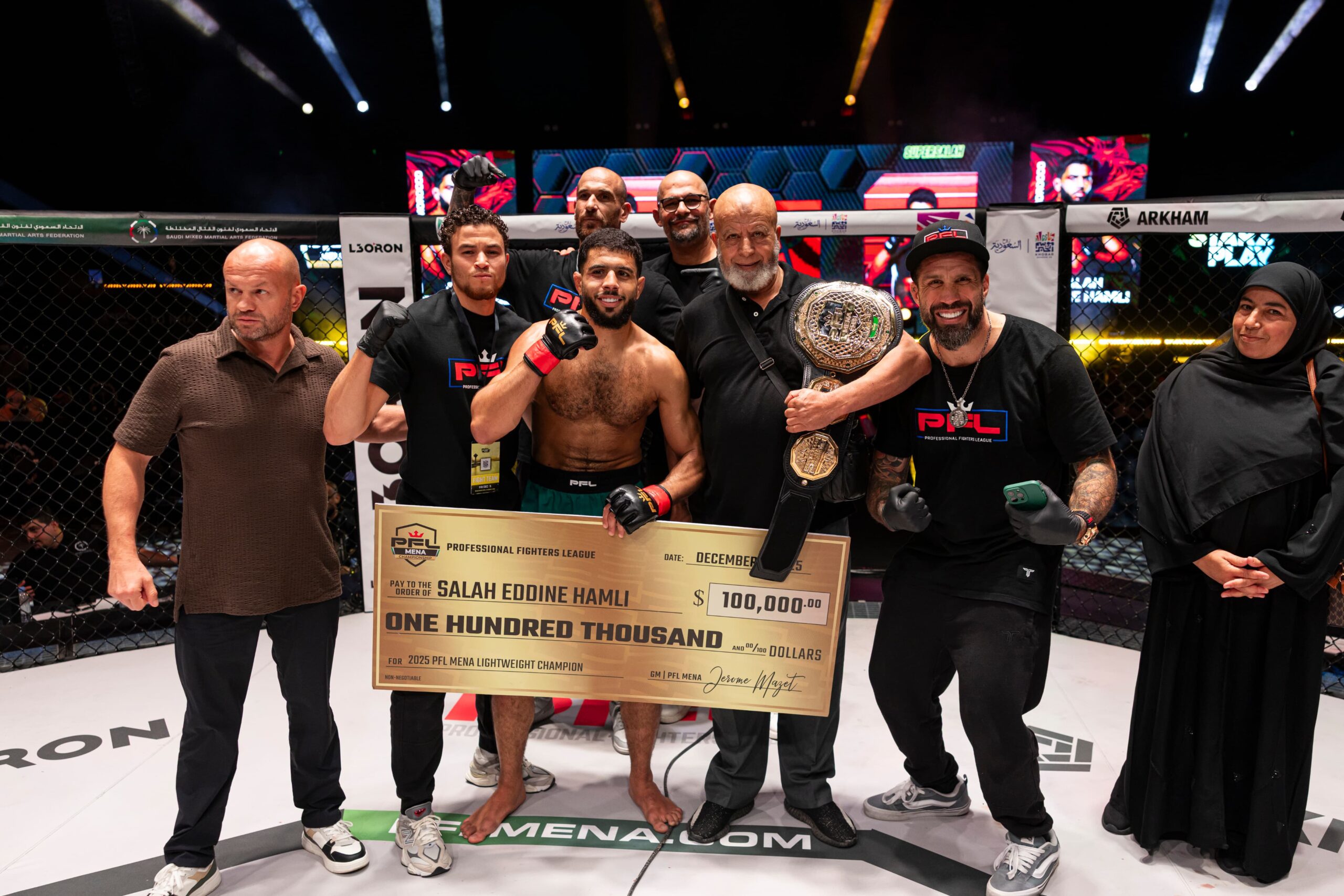 SuperSalah Becomes Morocco’s First PFL MENA Champion