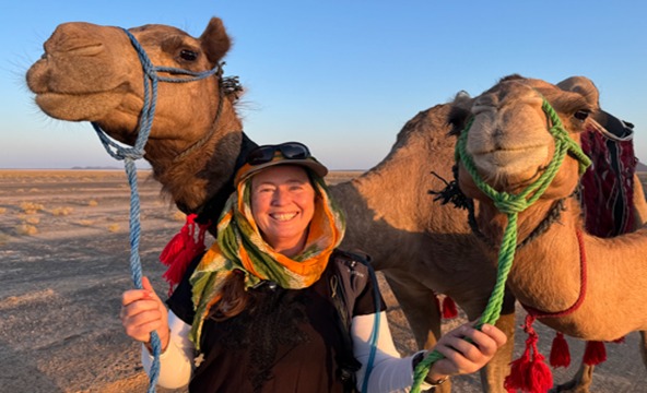 Morocco-Based Explorer Alice Morrison Makes History Crossing Saudi Arabia on Foot
