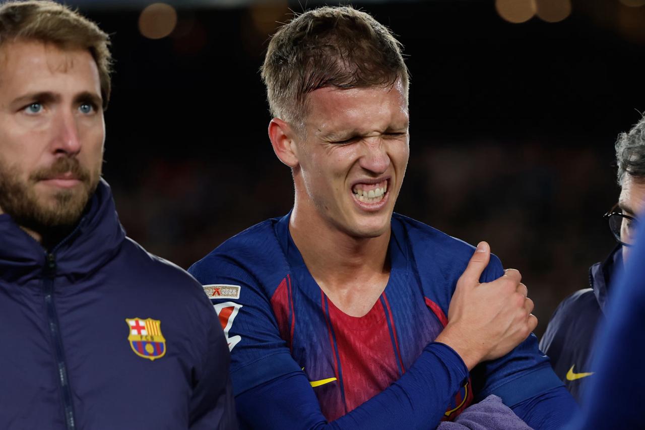 Barcelona Injury Round-Up – Olmo Out for 2025, De Jong, Lopez Return to Training - Morocco World News by Chadi Tolaimate