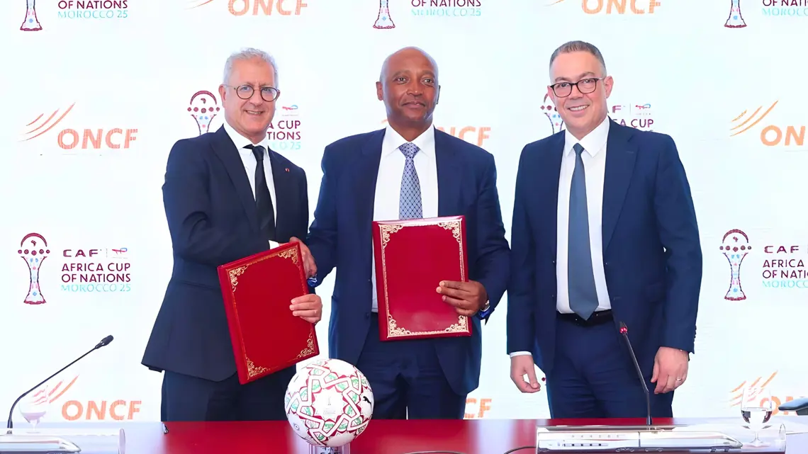 CAF and ONCF Partner to Ease Fan Travel for AFCON Morocco
