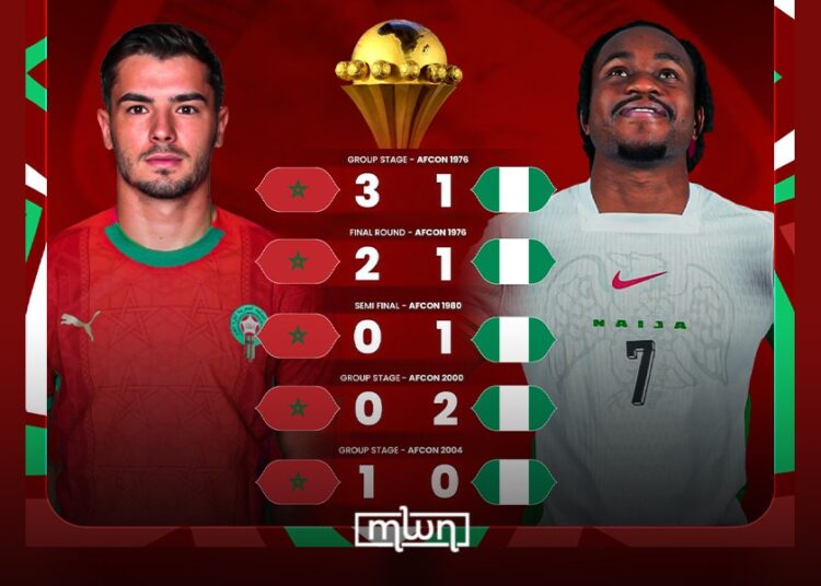 Morocco and Nigeria share a long football rivalry, with Morocco holding a slight advantage. The two sides have met 12 times