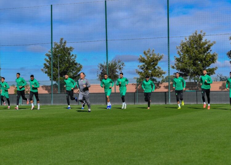 Atlas Lions Continue to Put in Work at Maâmora Ahead of Nigeria Semi-Final