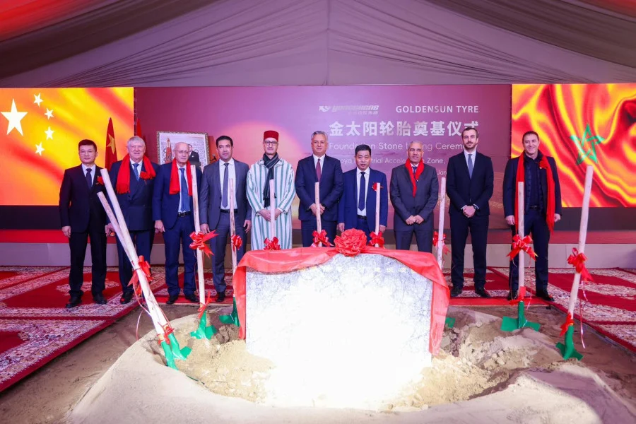 Morocco Launches Construction of Africa’s Largest Tire Factory in Driouch