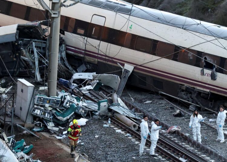 king Mohammed VI spain train crash