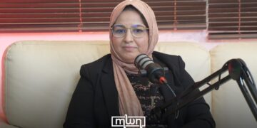 Samira Smahri, founder and manager of Tadamoun Cooperative and the cosmetics brand Souss Drops, shows how women-led projects