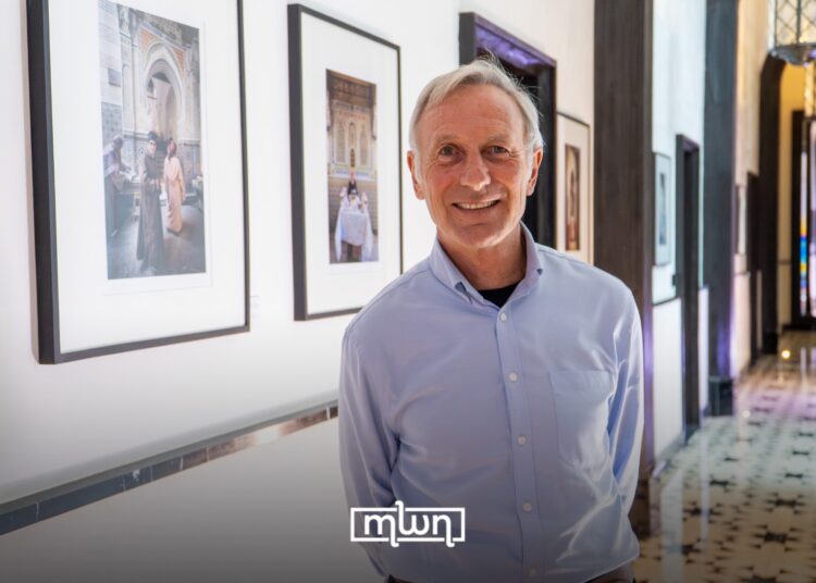 British photographer Alan Keohane unveiled his latest exhibition, “Our Land – Ardna,” at Mandarin Oriental Marrakech on Friday.