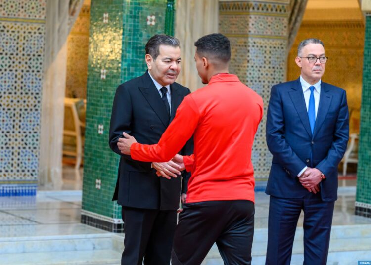 Prince Moulay Rachid Receives Moroccan National Football Team After AFCON 2025 Final