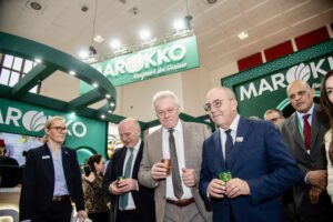 The Moroccan pavilion spotlights the richness of the country’s local agricultural heritage. 