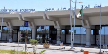 Houari Boumediene Airport.
