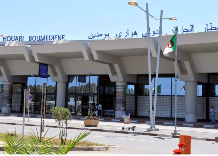 Houari Boumediene Airport.