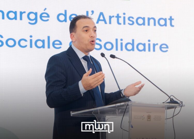 Lahcen Es-saady, Secretary of State for Handicrafts and Social and Solidarity Economy, chaired the event.