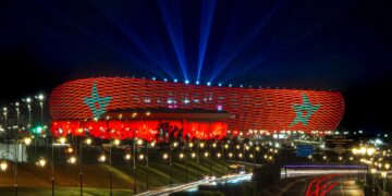 Prince Moulay Abdellah Stadium in Rabat.