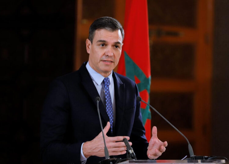 Spanish Prime Minister Pedro Sánchez.