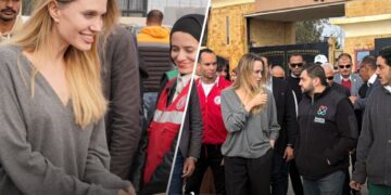 Angelina Jolie Visits Rafah Crossing to Support Gaza