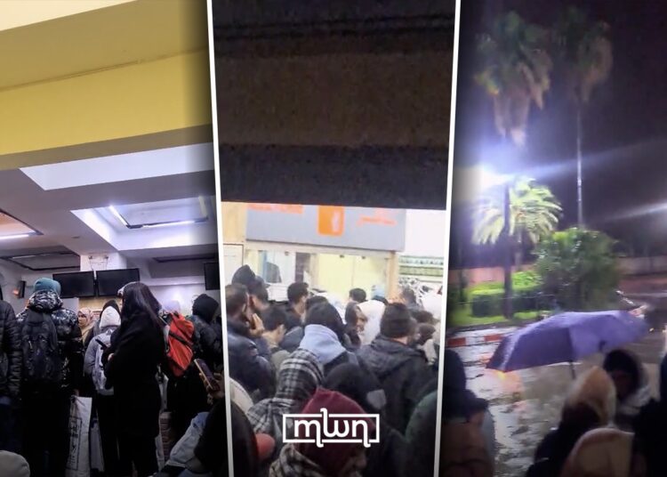 Heavy Rain Disrupts Train Services in Sidi Kacem, Passengers Stranded Overnight