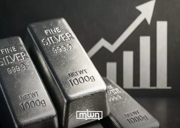 Silver Surges 275% in a Year to Near $119 an Ounce