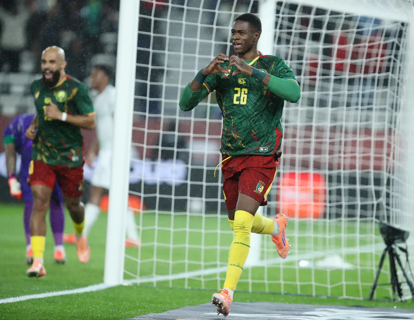 Cameroon Striker Koufane Plays Down Crowd Pressure Ahead of Morocco Quarter-Final