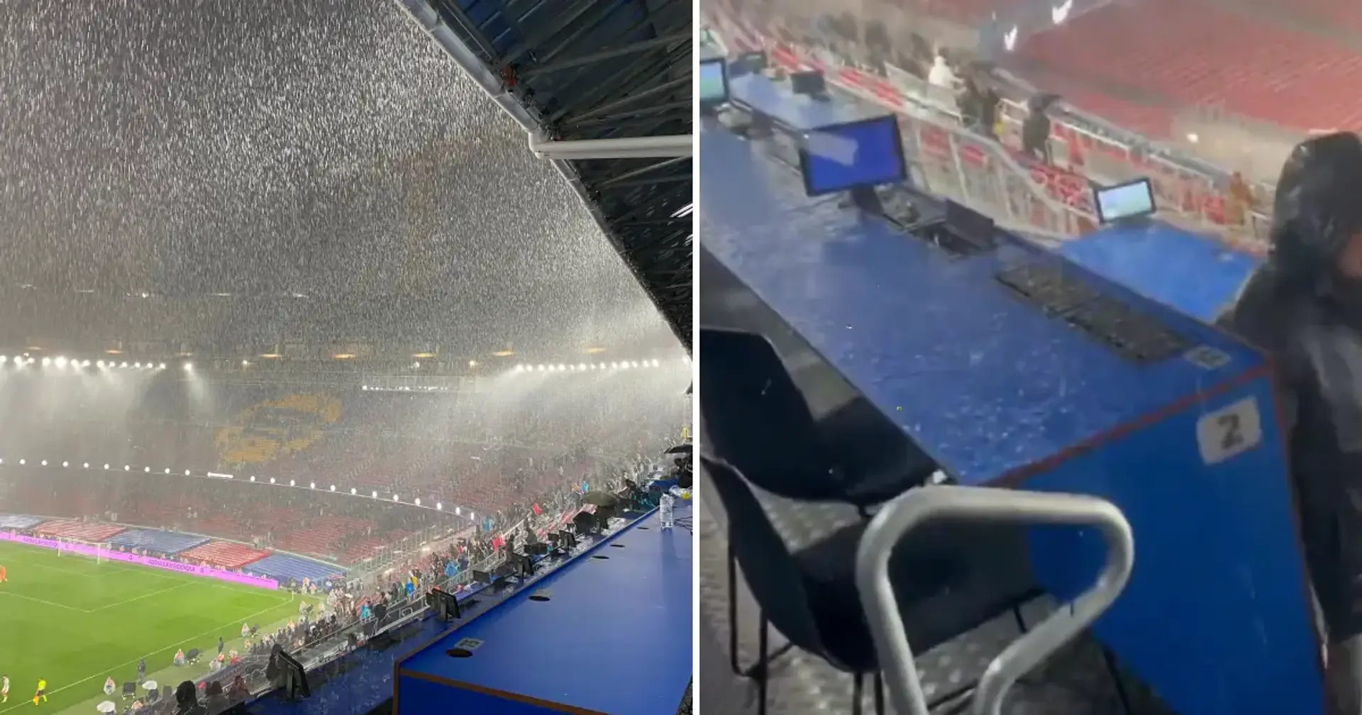 Rain Leaks Expose Early Flaws in Barcelona’s Camp Nou Return