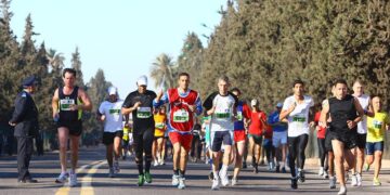 Moroccan Abdelhadi Labäli Wins 36th Marrakech International Marathon